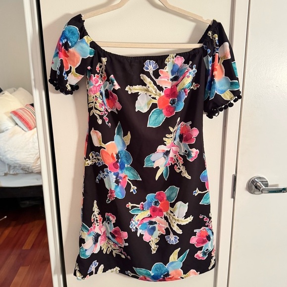 Hutch Dresses & Skirts - HUTCH floral off shoulder mini dress